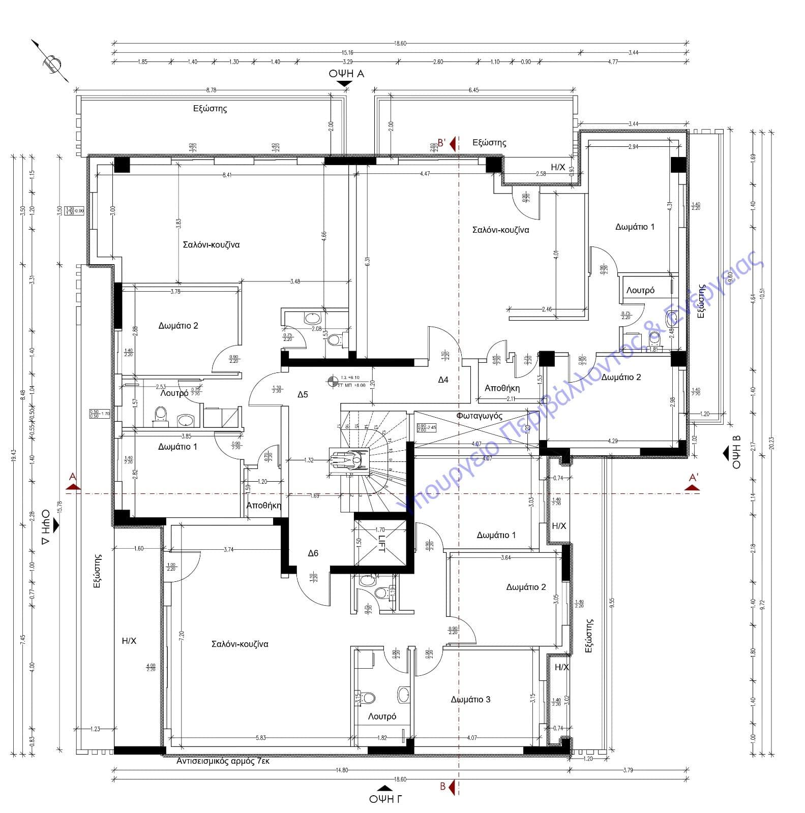 Wohnung, 127 m², Center, Foto 2