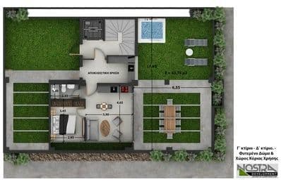 Wohnung, 108 m², Agios Trifonas, Foto 1