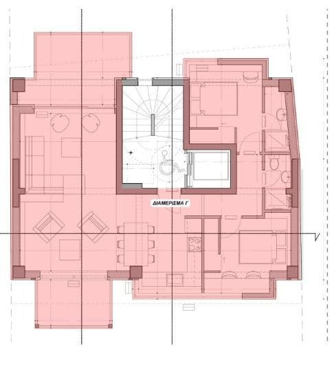 Wohnung, 110 m², Nea Krini, Foto 2